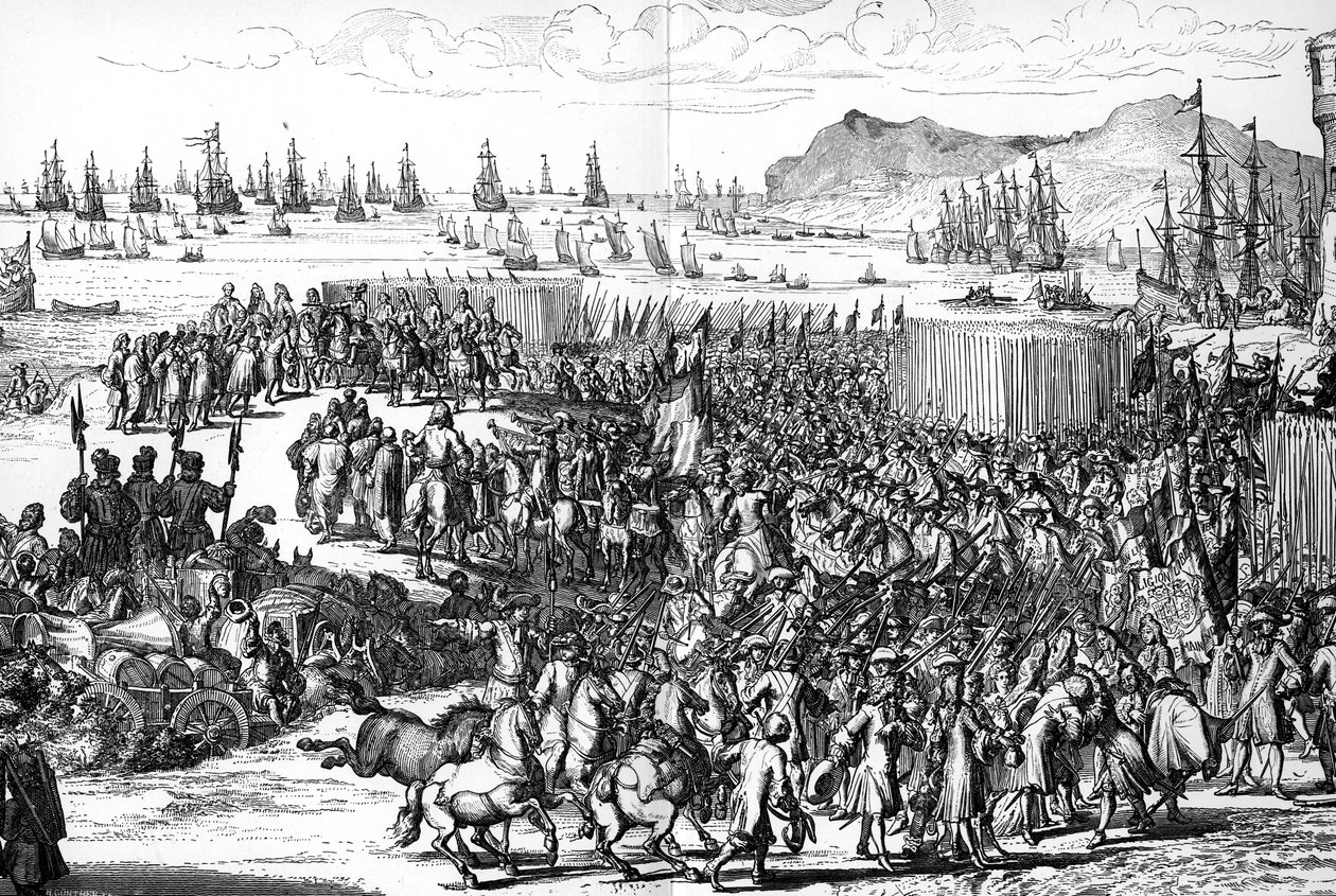 Chegada de Guilherme de Orange à Inglaterra, 5 de novembro de 1688, 1903 de Unbekannt