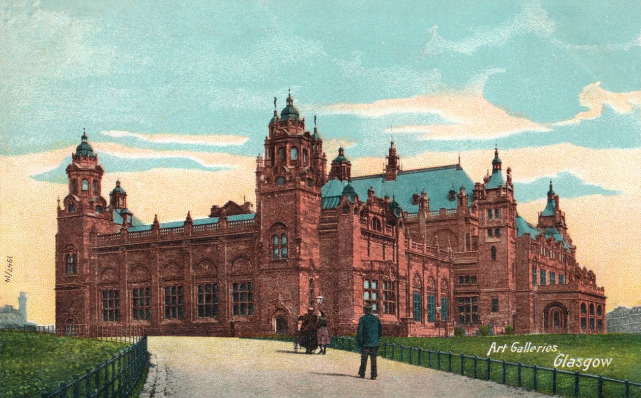 Galerias de arte, Glasgow, c1904. de Unbekannt