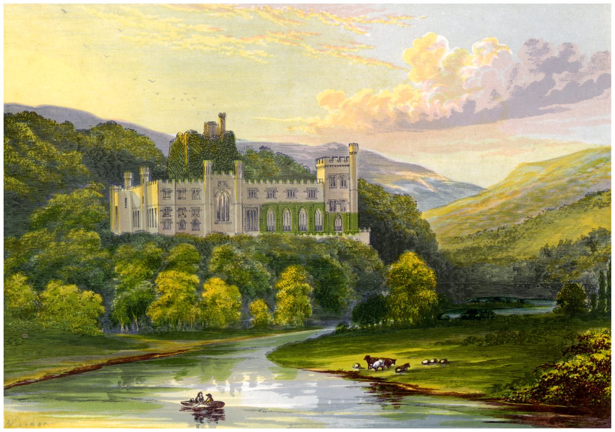 Castelo de Arundel, Sussex, casa do Duque de Norfolk, c1880 de Unbekannt