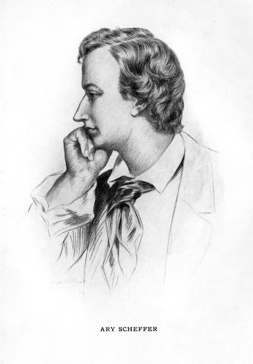 Ary Scheffer, pintor francês, 1912 de Unbekannt