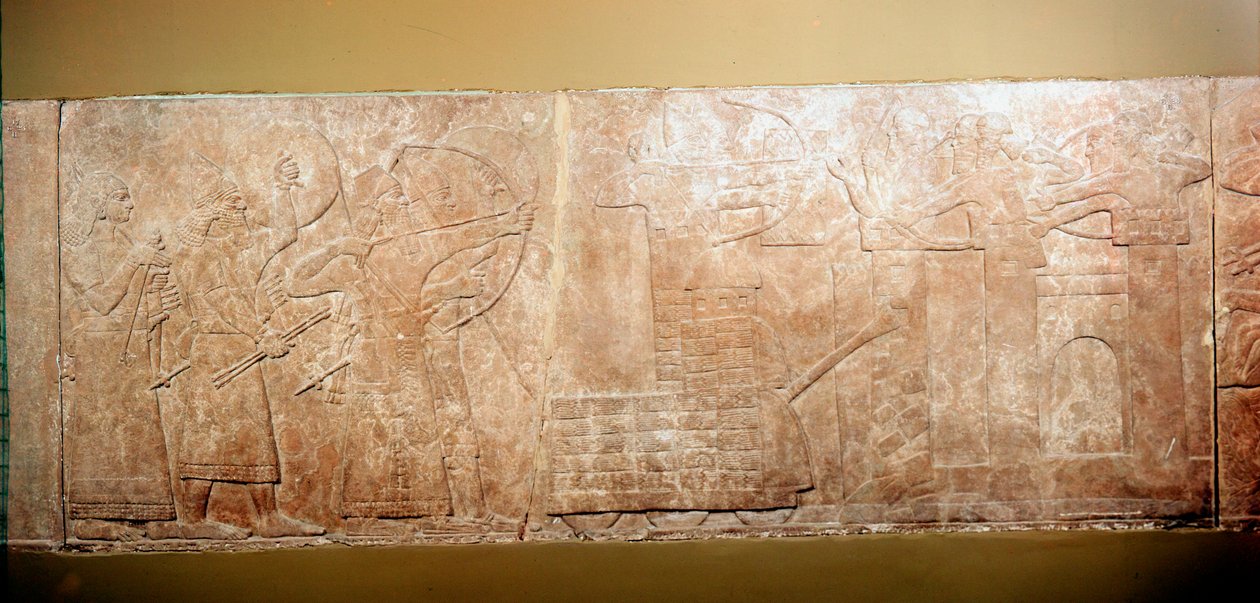 Ashurnasirpal II, rei da Assíria, século IX aC de Unbekannt