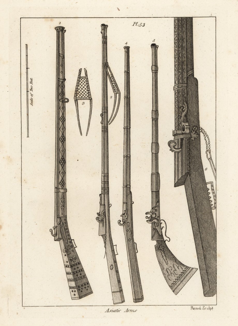 armas asiáticas de Unbekannt