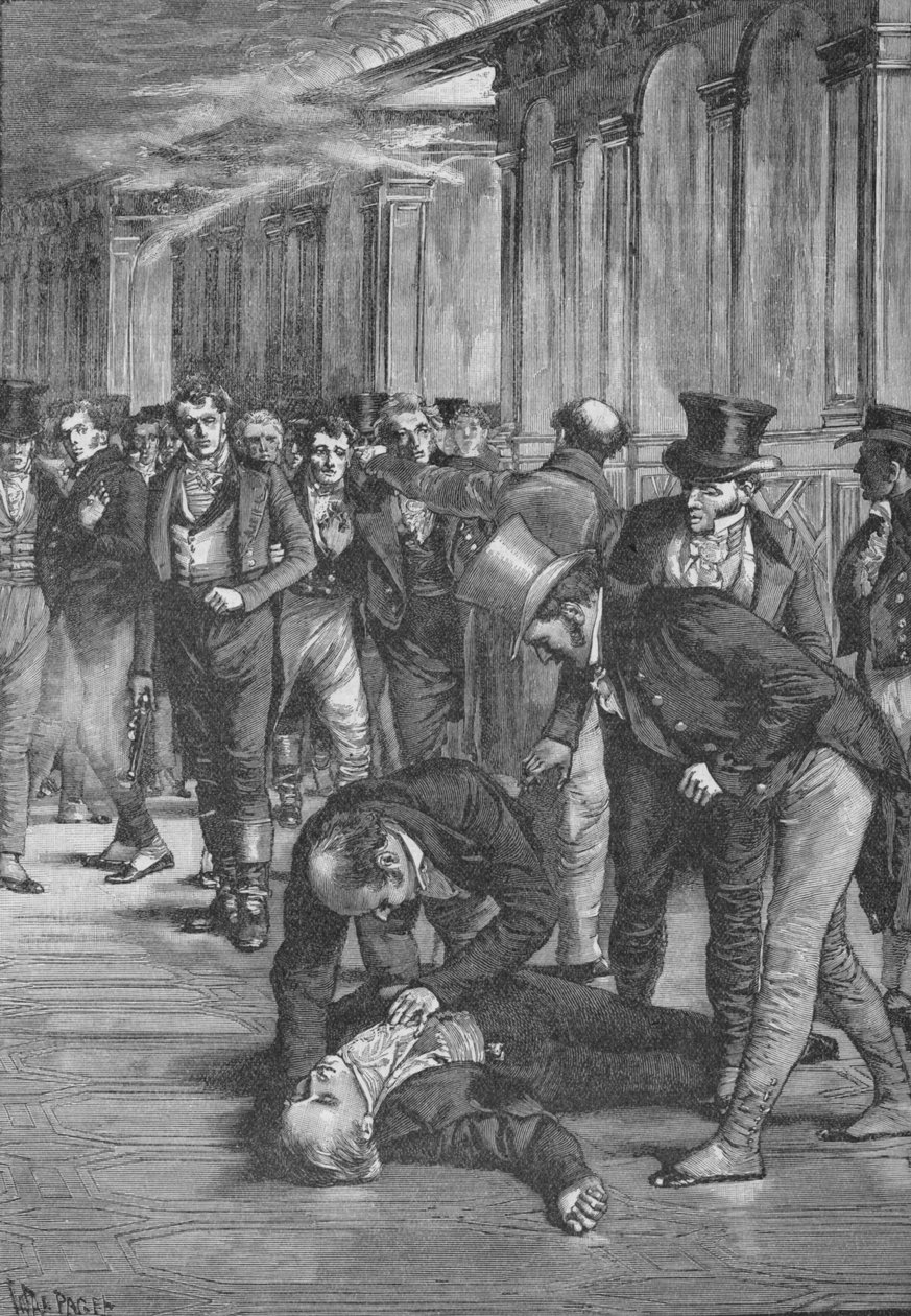 Assassinato de Spencer Perceval, 1812 1906 de Unbekannt