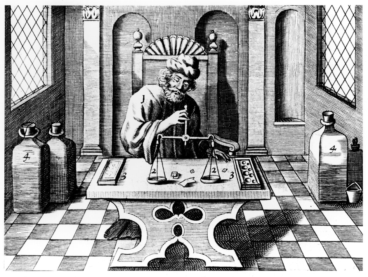 Amostras de teste de ouro e prata, 1683 de Unbekannt