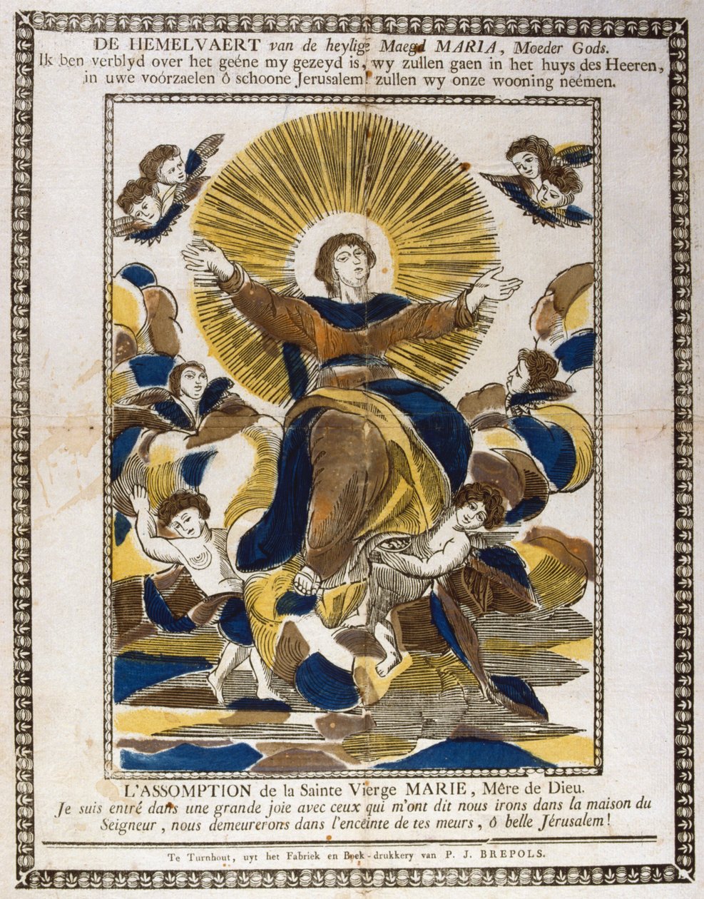 Assunção da Virgem Maria, século XIX de Unbekannt