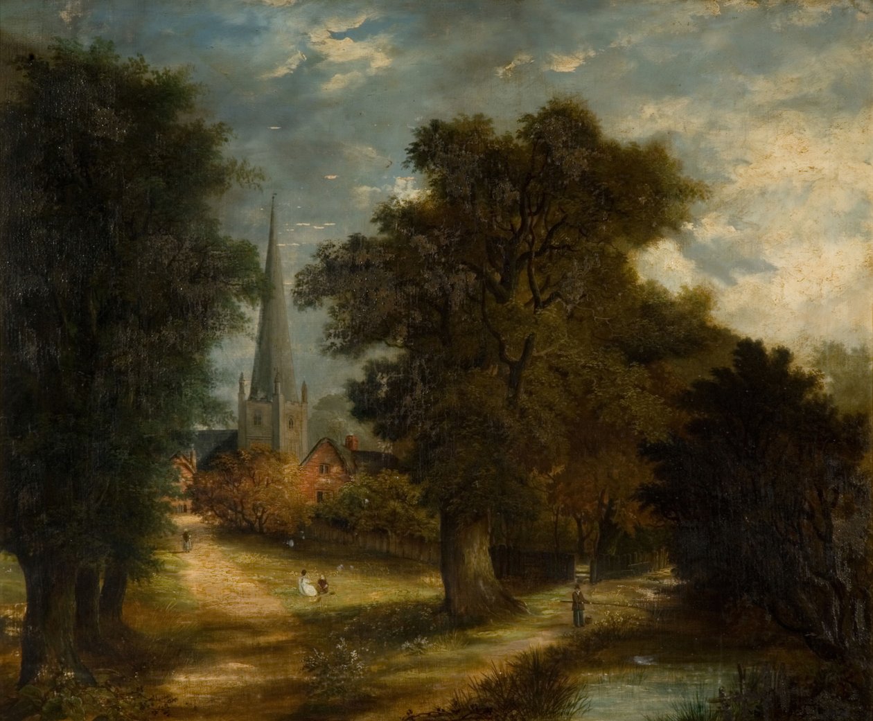 Aston Church and Village, [sem data] Agora Aston, Birmingham. de Unbekannt