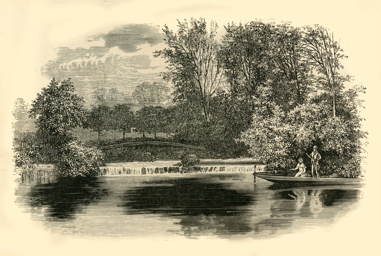 Em Cleeve, no Tamisa, c1890. de Unbekannt