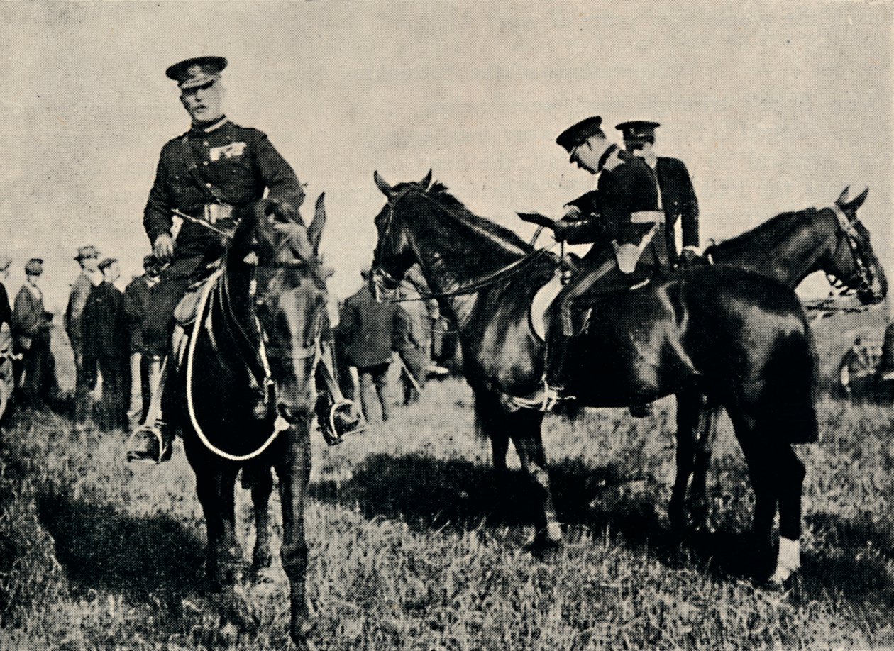 Em manobras militares, c1916, 1945. de Unbekannt