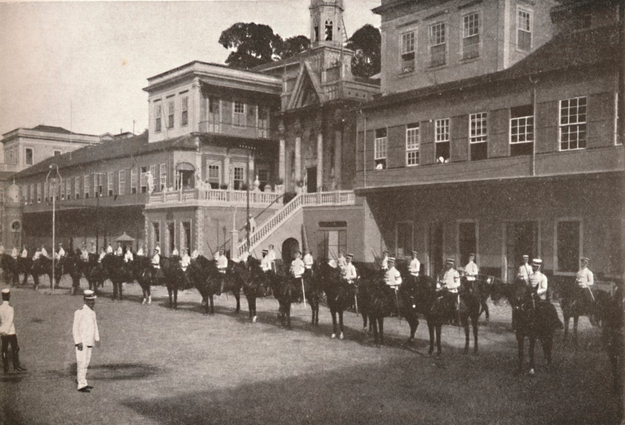 Na sede da polícia militar, 1914 de Unbekannt