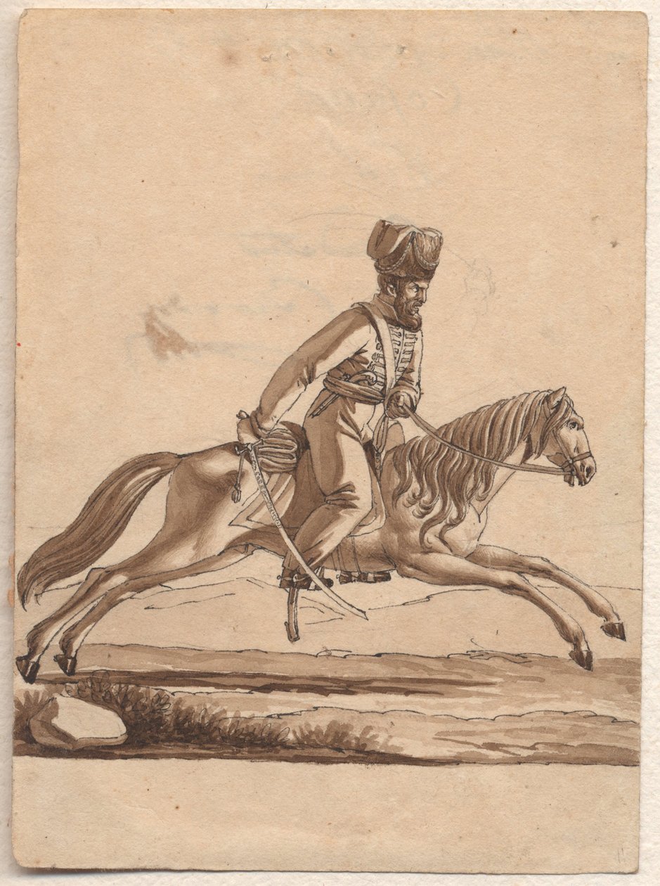 Ataman dos cossacos, 1818 de Unbekannt