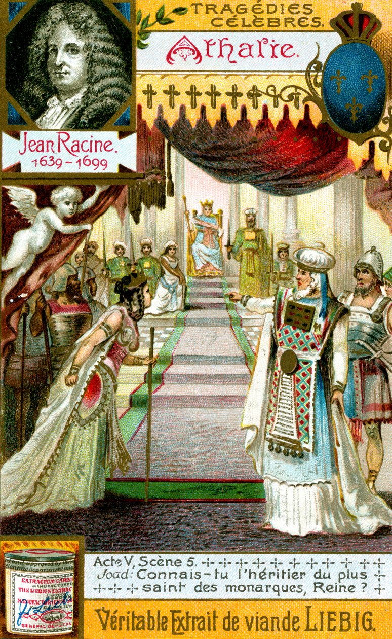 Athalie por Jean Racine 1639-1699, c1900 de Unbekannt