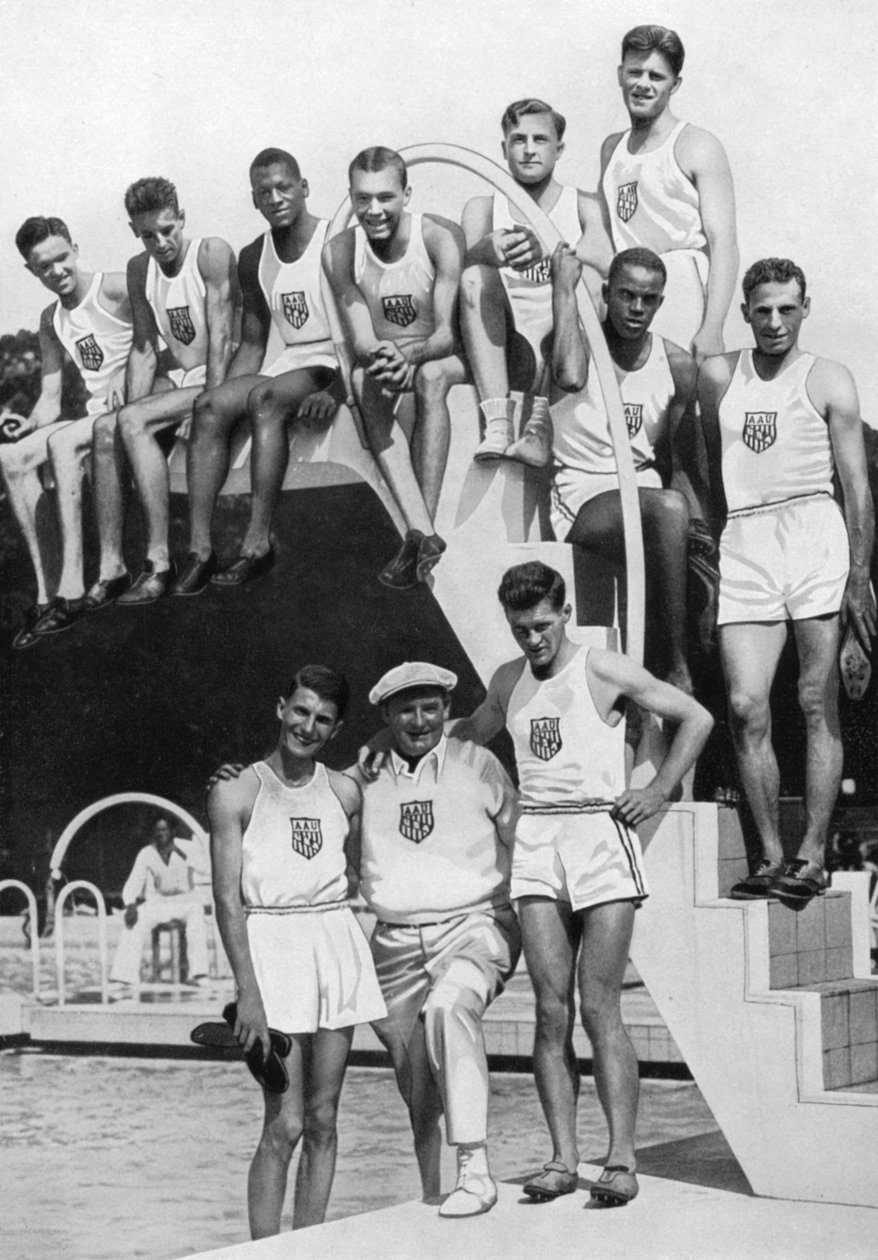 Atletas nos Julgamentos Olímpicos dos EUA, 1932, 1936 de Unbekannt