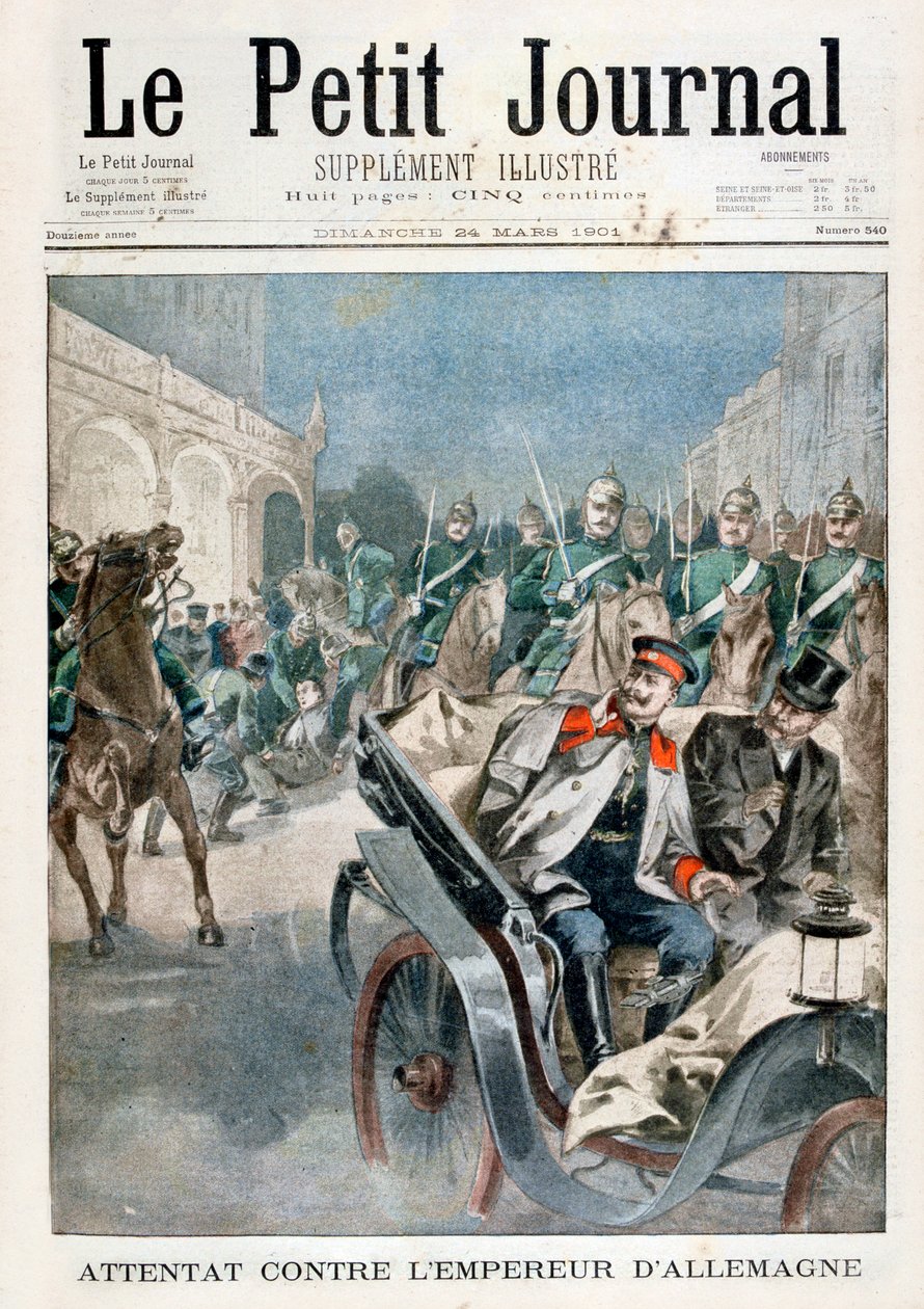 Ataque contra o Imperador da Alemanha, 1901 de Unbekannt