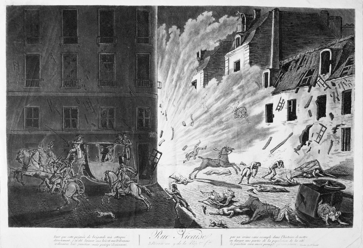 Tentativa de assassinar Napoleão, 24 de dezembro de 1800 de Unbekannt