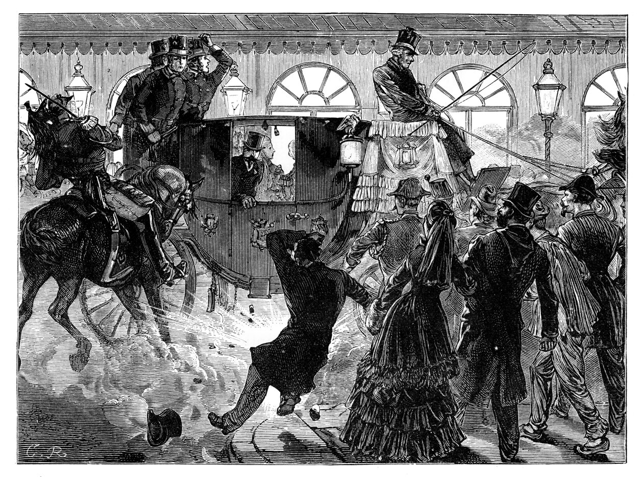 Tentativa de assassinato do imperador francês, 28 de abril de 1855 de Unbekannt