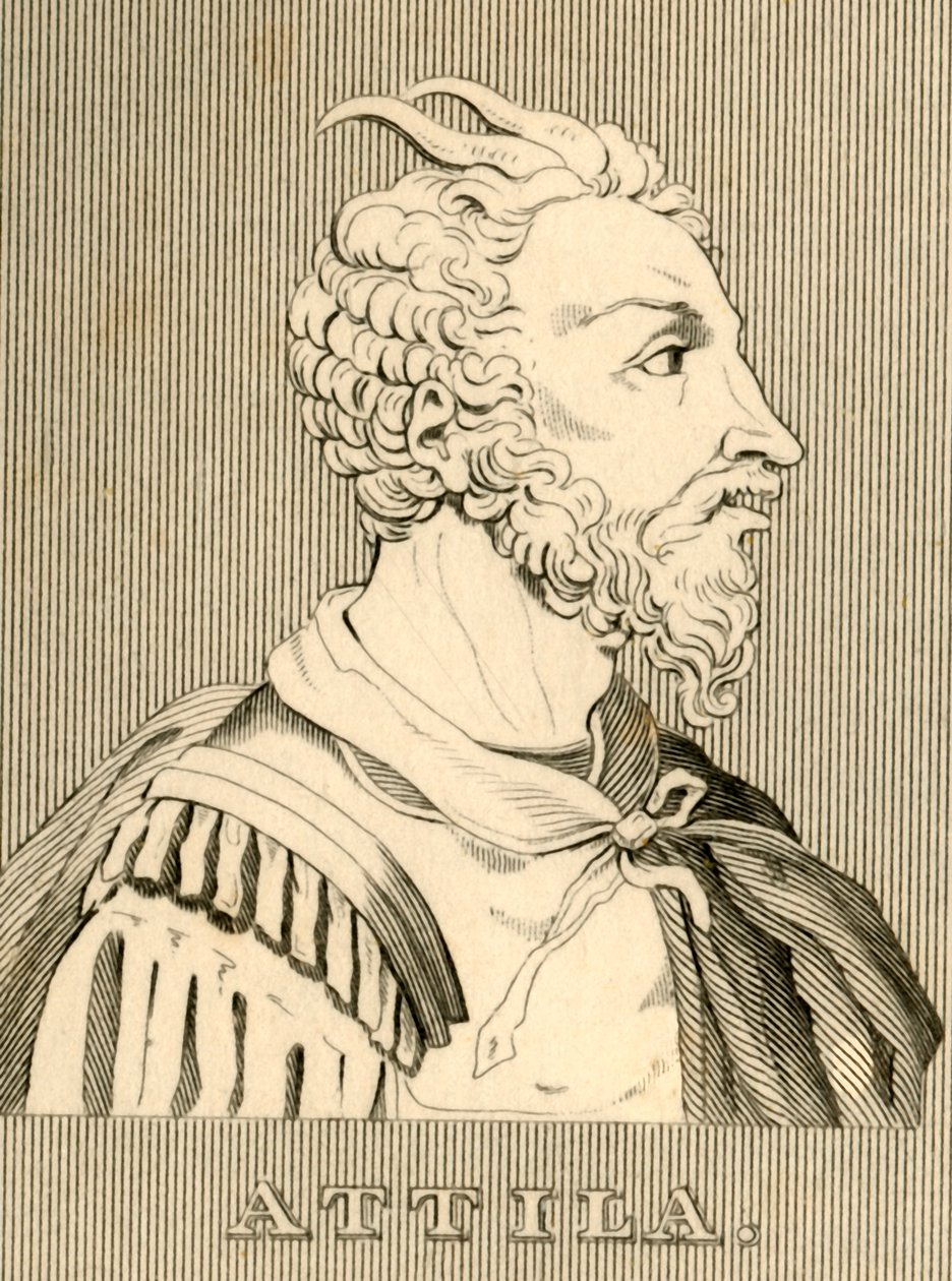 Átila, c406-453, 1830. de Unbekannt