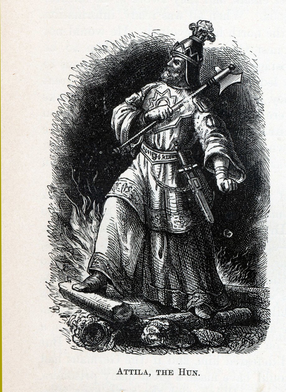 Átila, o Huno, 1882 de Unbekannt