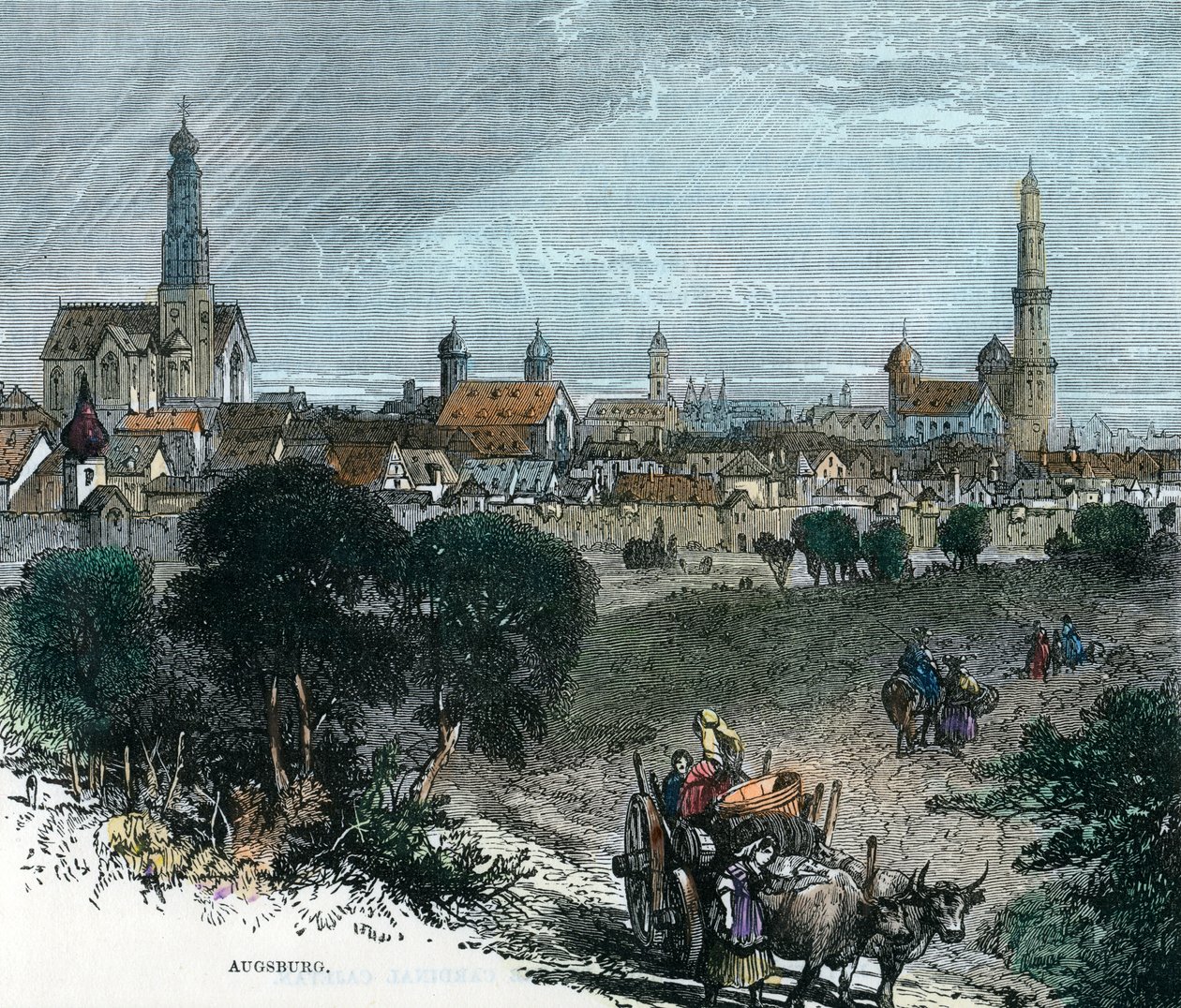 Augsburgo, Alemanha, c1880 de Unbekannt
