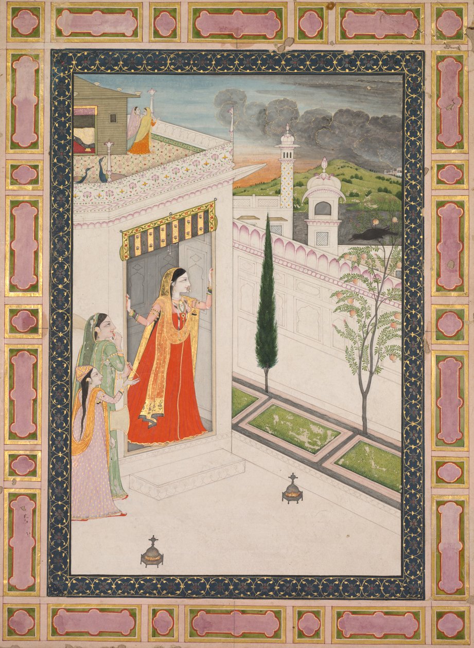Agostinho do Corvo Vasakasajja Nayika, c. 1800. de Unbekannt