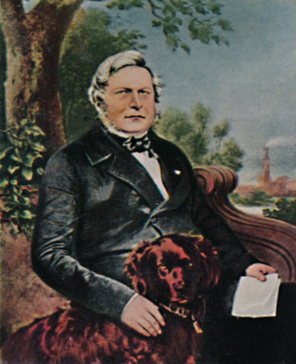August Borsig 1804-1854. - Pintura de Krüger, 1934. de Unbekannt