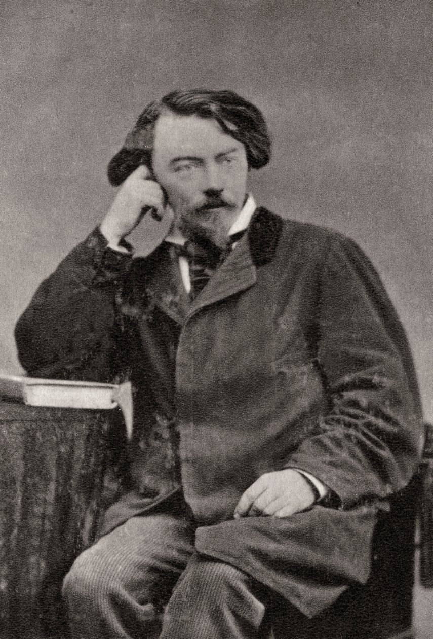 Auguste Villiers de Isle-Adam, escritor simbolista francês, 1882 de Unbekannt