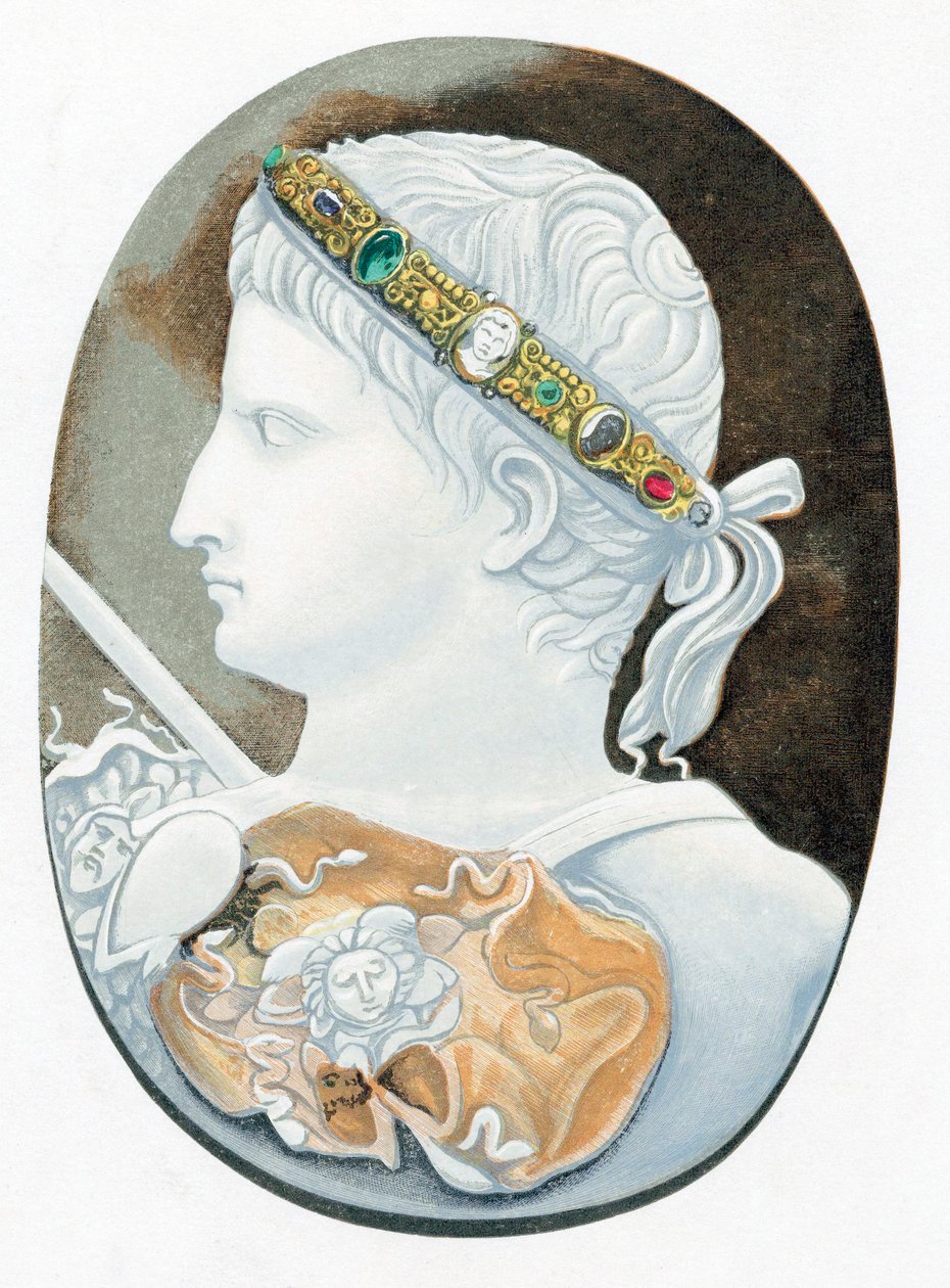 Augusto César - Caio Júlio César Octavianus 63 aC-14 dC, primeiro imperador romano de Unbekannt