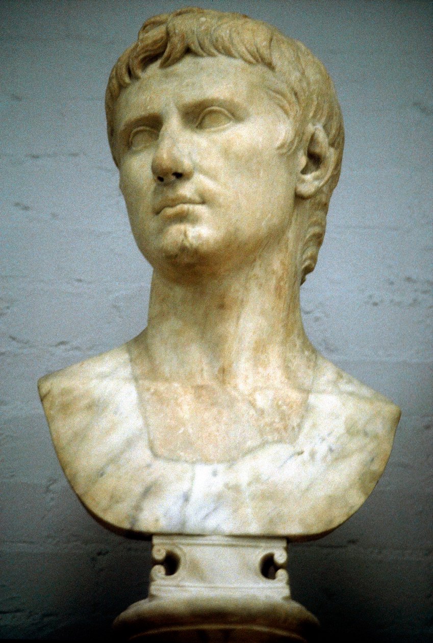 Augusto César - Caio Júlio César Octavianus 63 aC-14 dC, primeiro imperador romano de Unbekannt