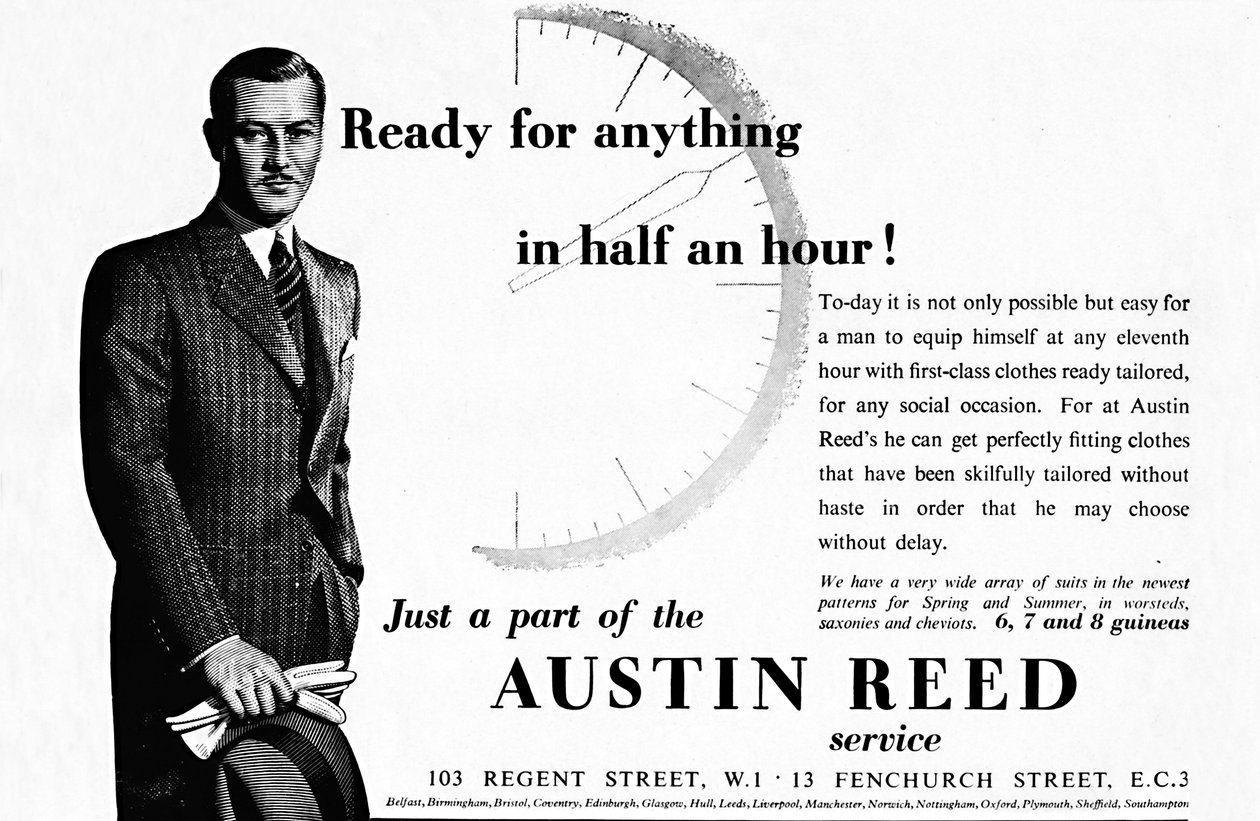Austin Reed - Pronto para qualquer coisa em meia hora, 1937 de Unbekannt