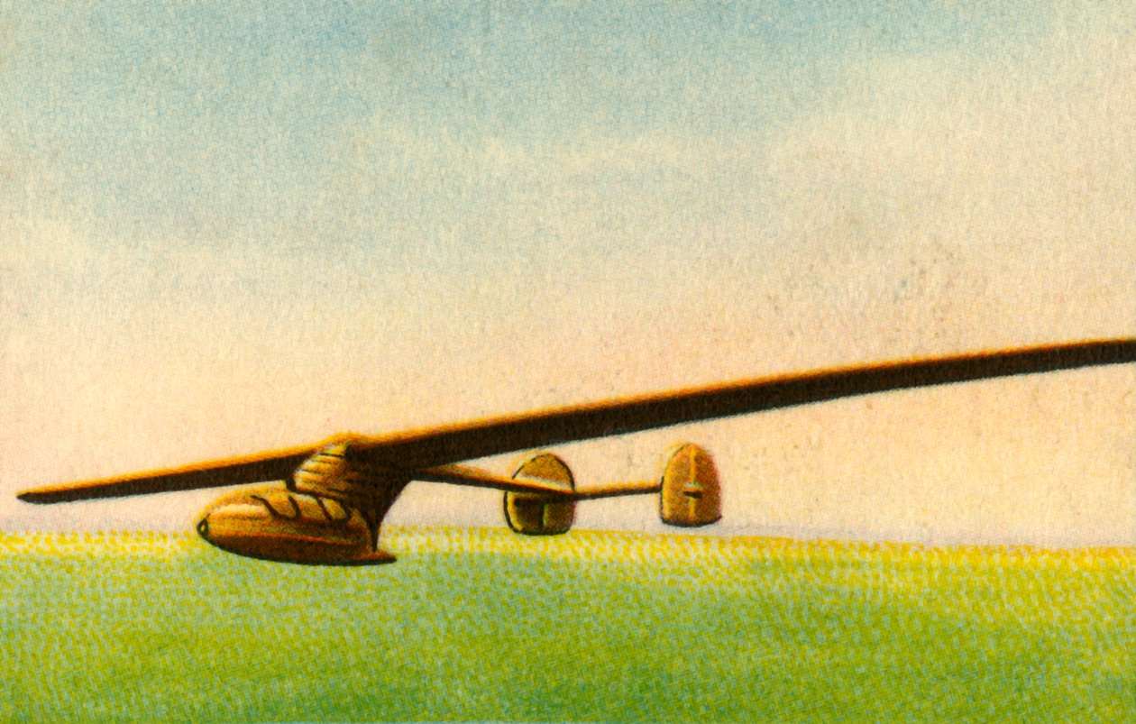 Planador do elefante da Áustria, 1932. de Unbekannt