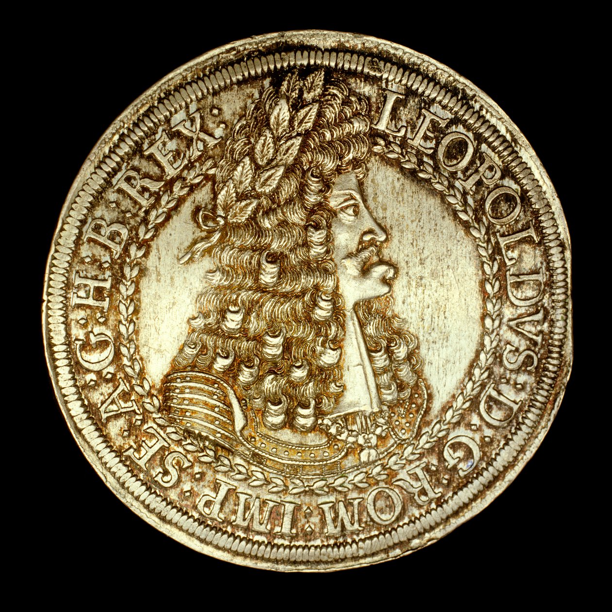 Moeda Austríaca com Busto de Leopold I de Unbekannt