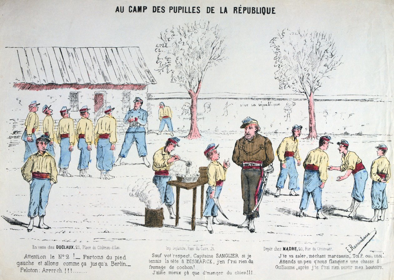 No Camp des Pupilles de la Republique, 1871. de Unbekannt