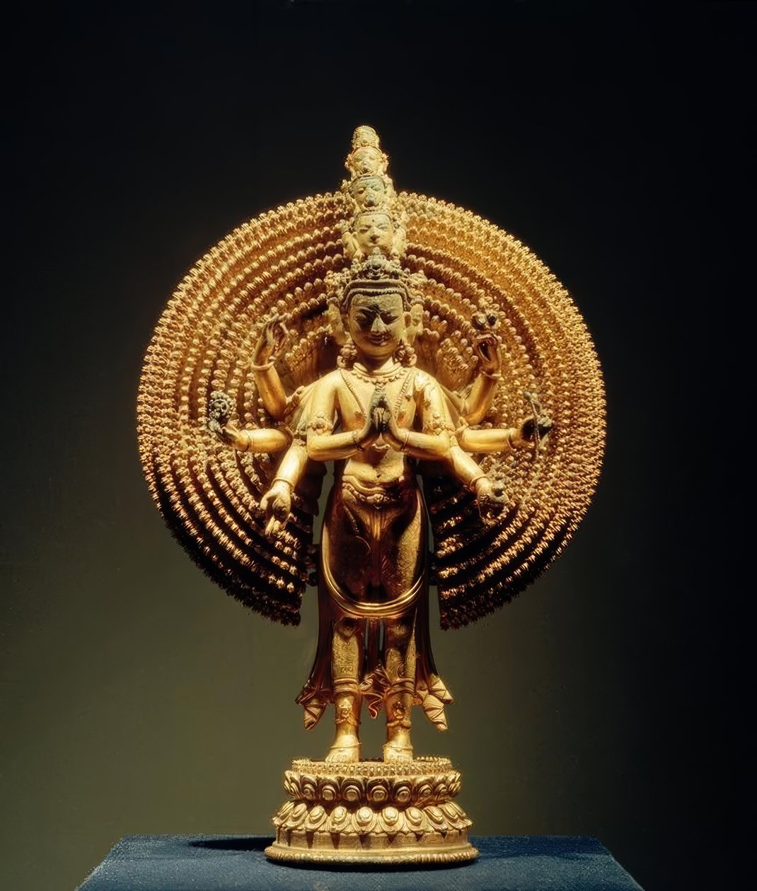 Avalokitesvara - escultura, século XIV de Unbekannt
