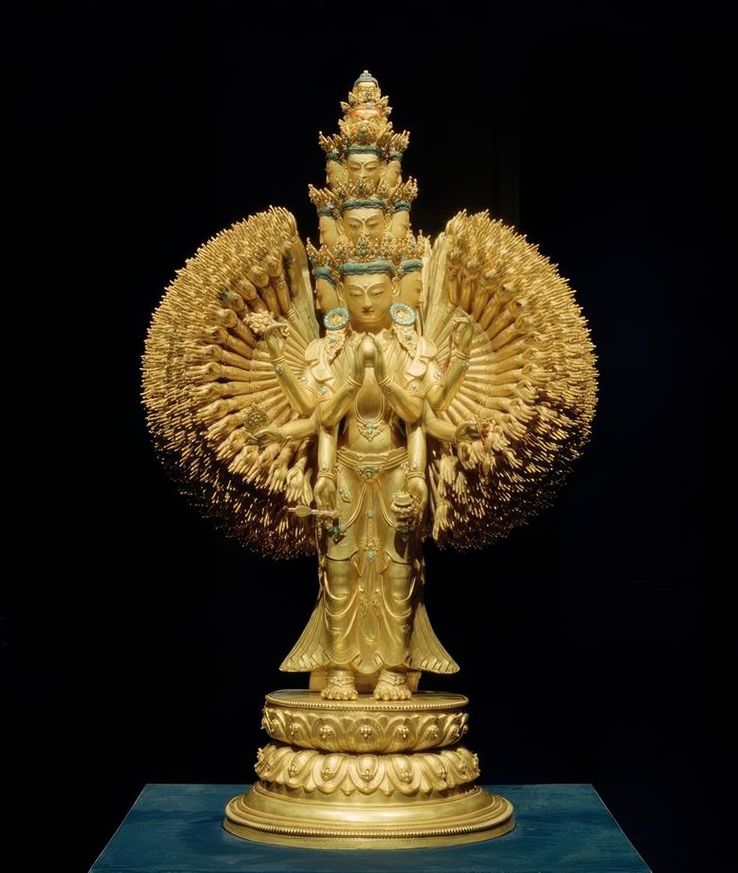 Avalokitesvara - escultura, 17 a 18 Século de Unbekannt