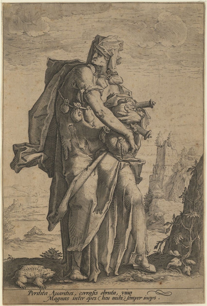 Avareza, ca. 1600 de Unbekannt