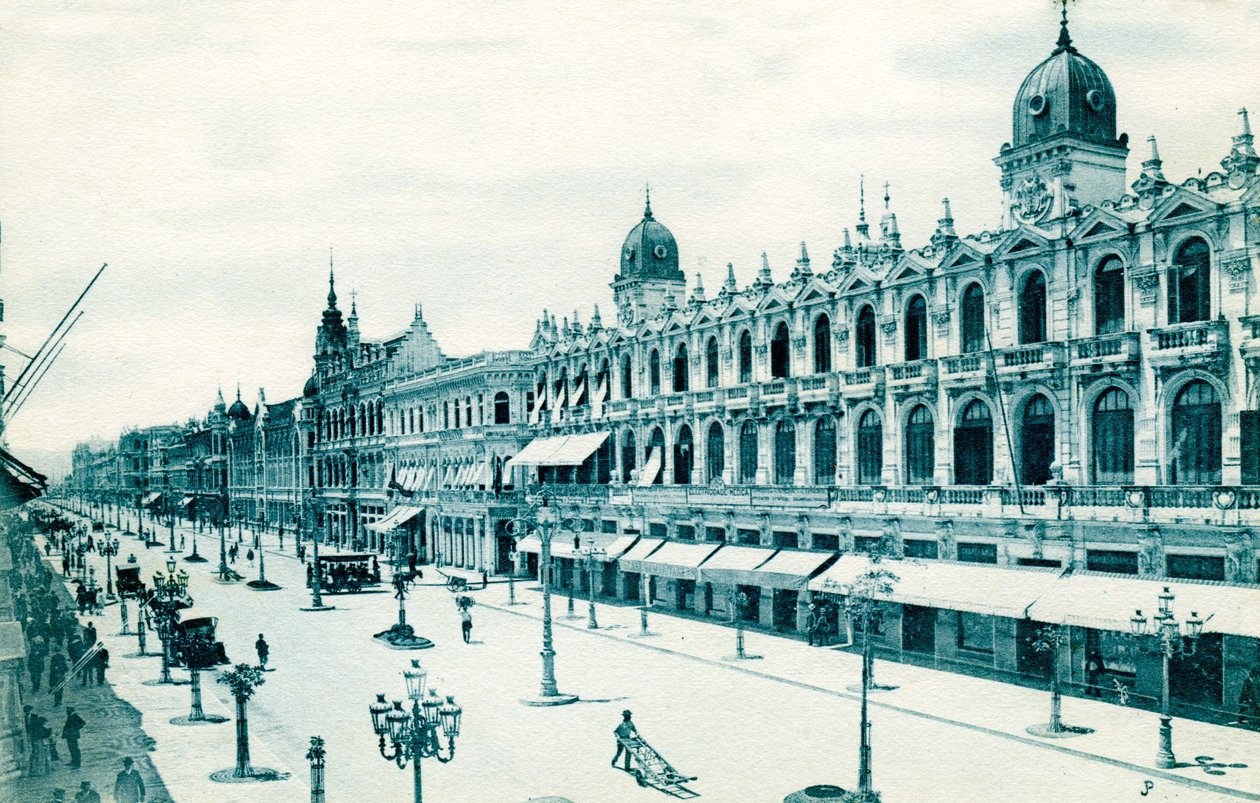 Avenida Central, Rio de Janeiro, Brazil, c1900s de Unbekannt