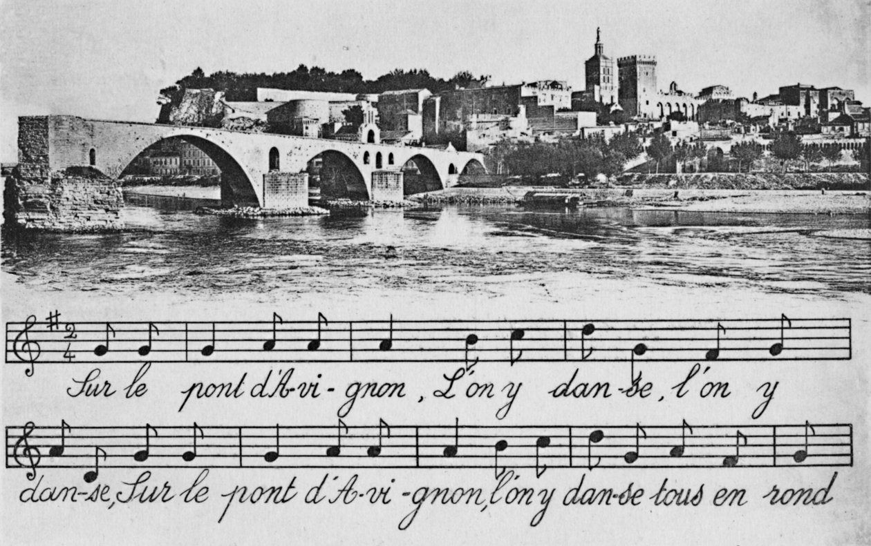 Avignon. - Ponte St-Benezet, c1925 de Unbekannt