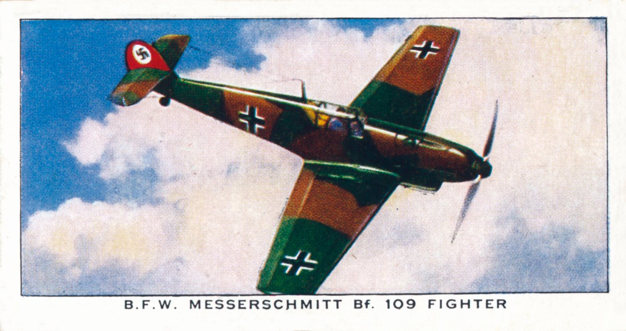 BFW Messerschmitt Bf. 109 Lutador, 1938 de Unbekannt