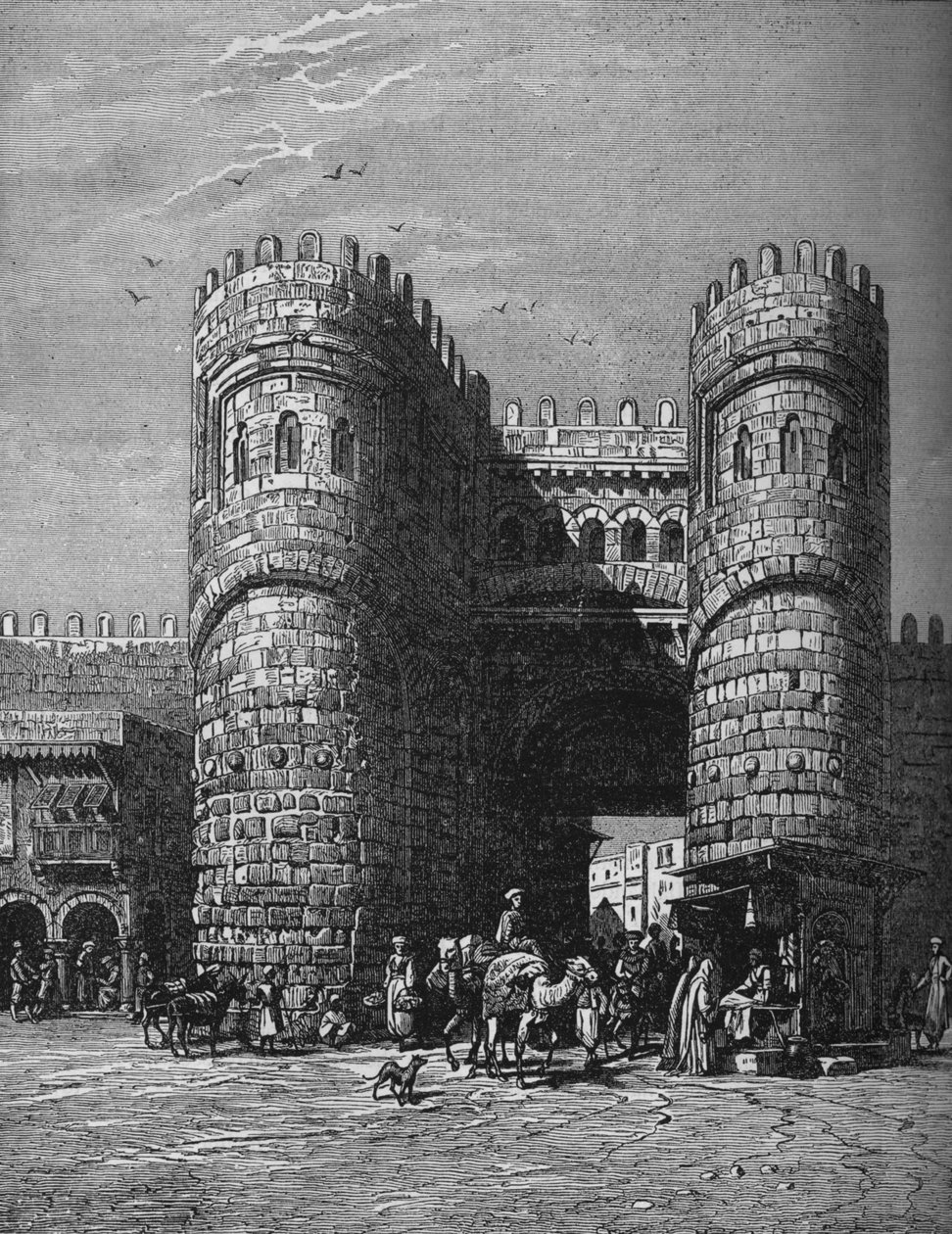 Bab-El-Footoh, um dos portões do Cairo, 1878, c1882 de Unbekannt