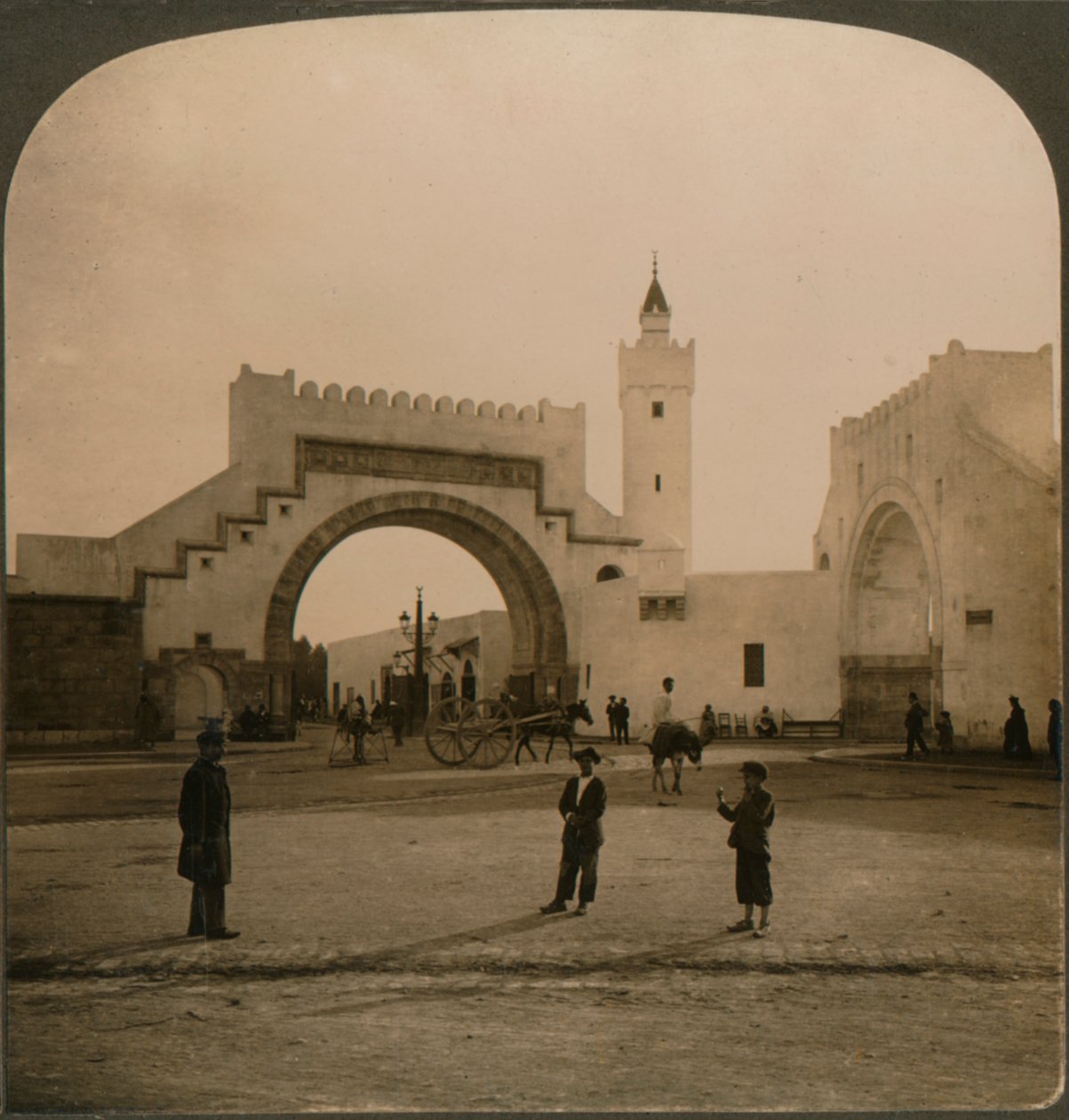 Bab el-Hathera, Tunis, Tunis, 1901 de Unbekannt