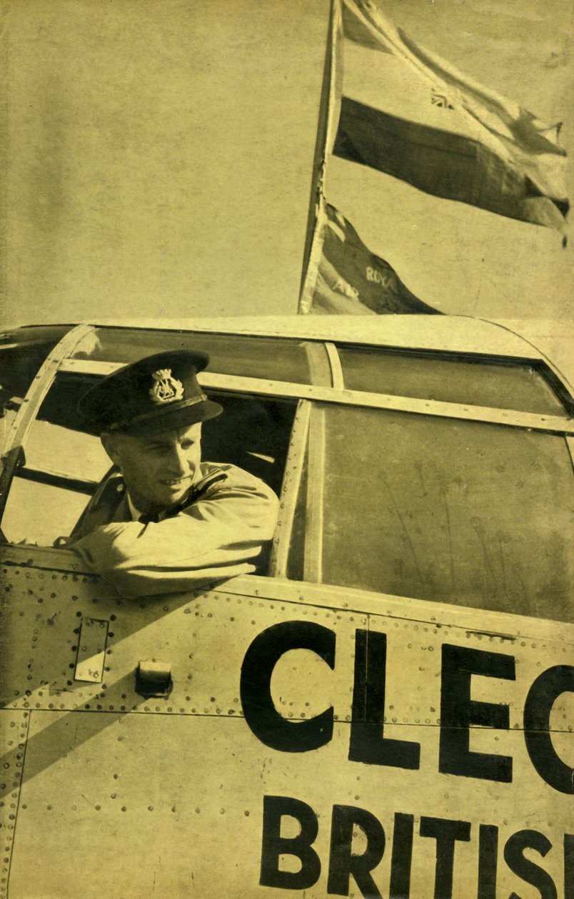 Contracapa da Merchant Airmen, 1946. de Unbekannt