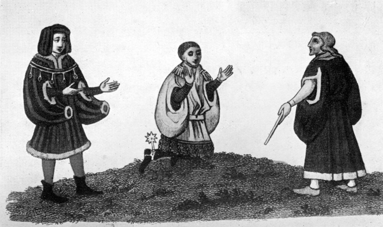 Mangas para bolsas, século XV, 1910 de Unbekannt