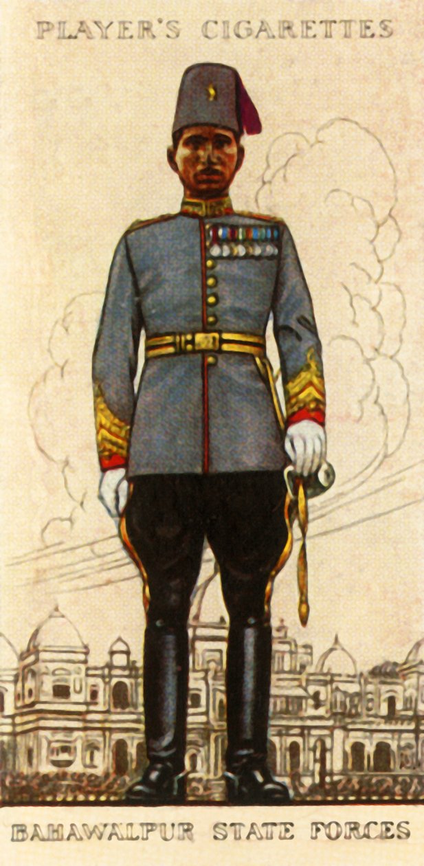 Forças estaduais de Bahawalpur, 1936. de Unbekannt