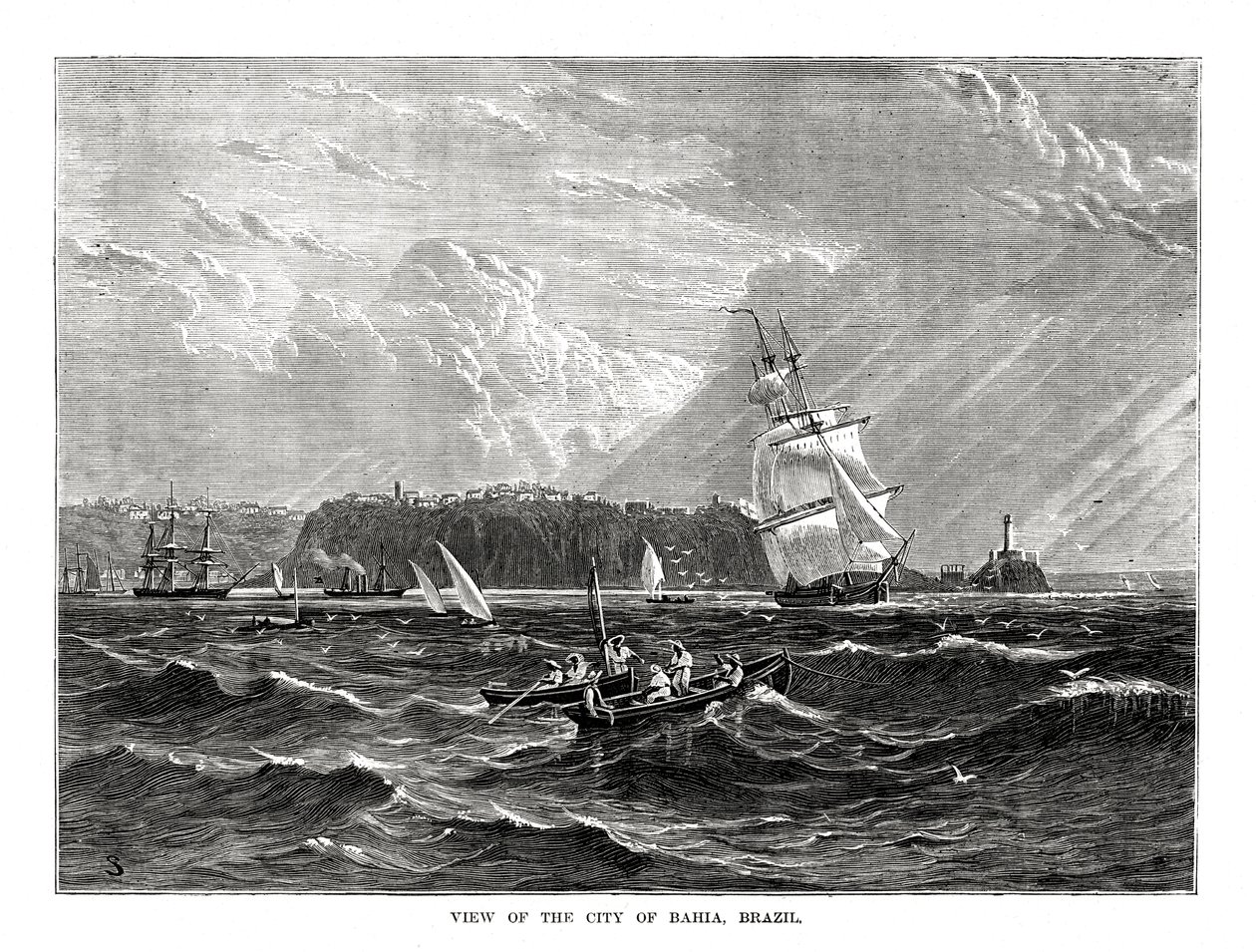 Bahia, Brasil, 1877 de Unbekannt