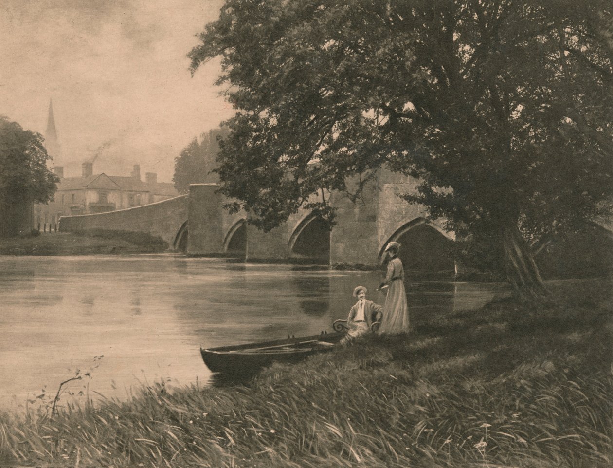 Noiva de Bakewell, 1902 de Unbekannt