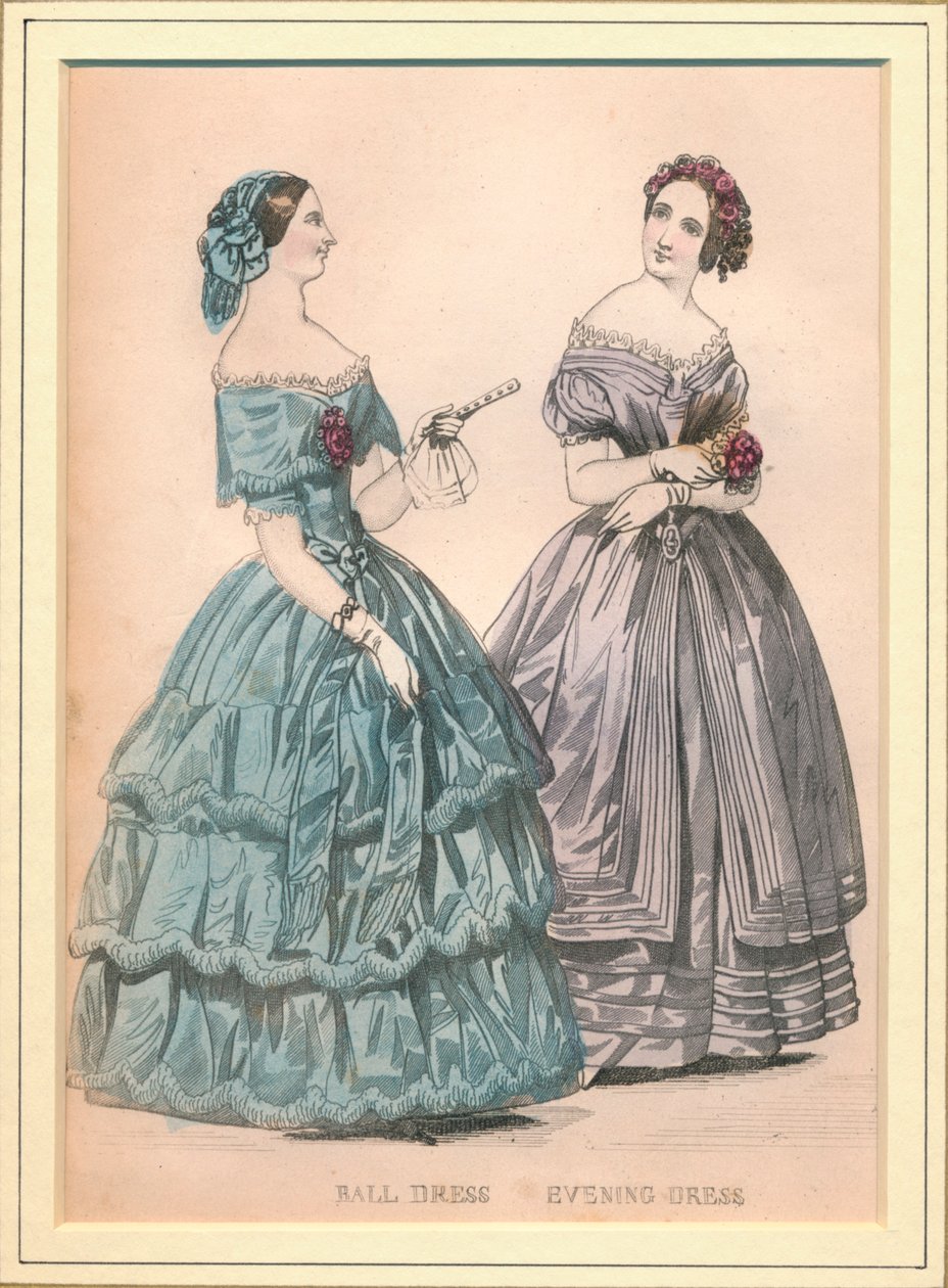 Vestido de Baile e Vestido de Noite, séc. de Unbekannt