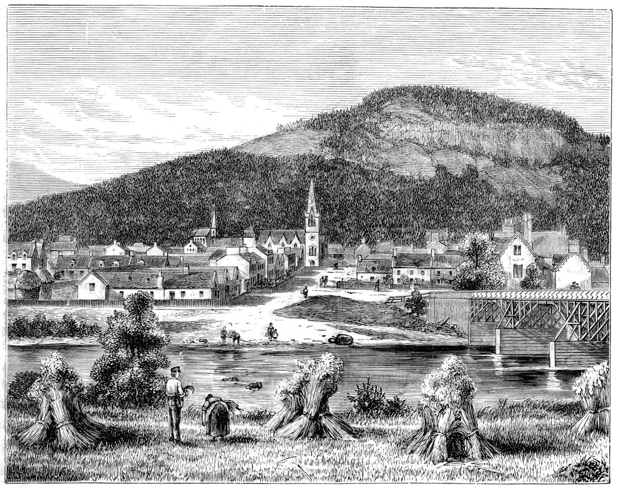 Ballater, Royal Deeside, Escócia, 1900 de Unbekannt