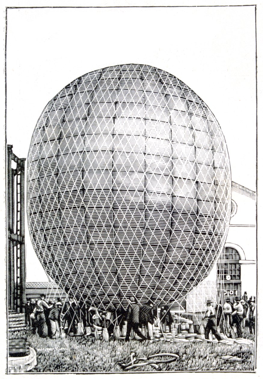Balão, 1888 de Unbekannt