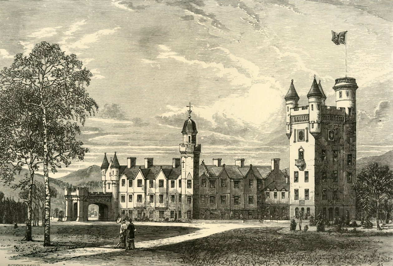 Castelo de Balmoral, 1898. de Unbekannt