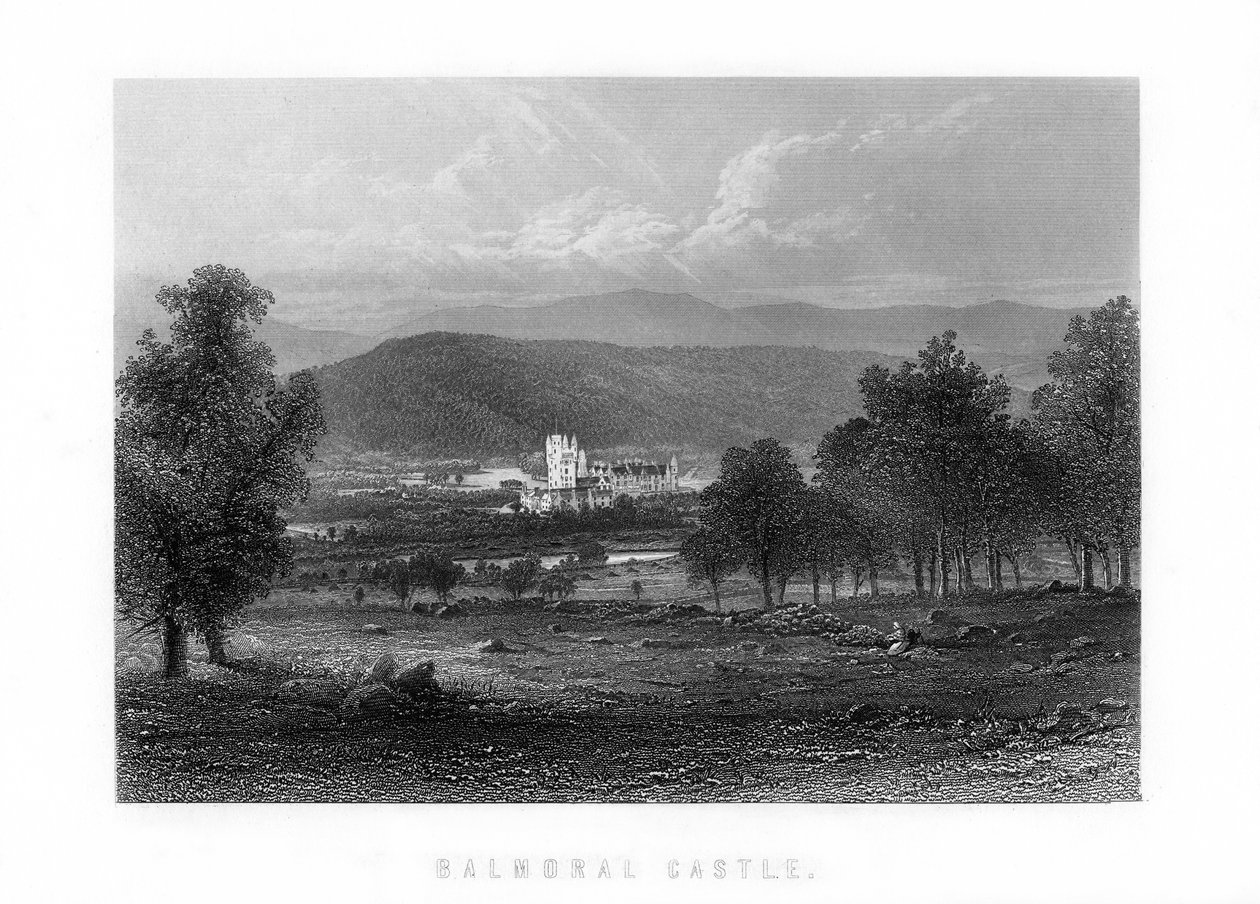 Castelo de Balmoral, Aberdeenshire, Escócia, 1899 de Unbekannt