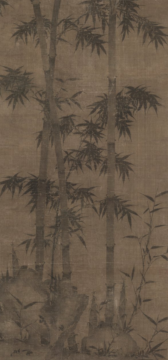 Bambu em quatro estações: outono, 1279-1368. de Unbekannt